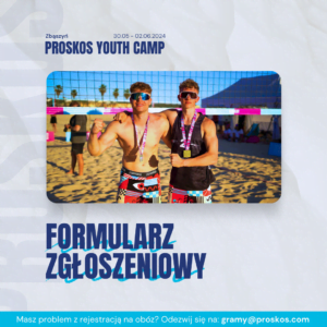 Obóz siatkówki plażowej - Proskos Youth Camp